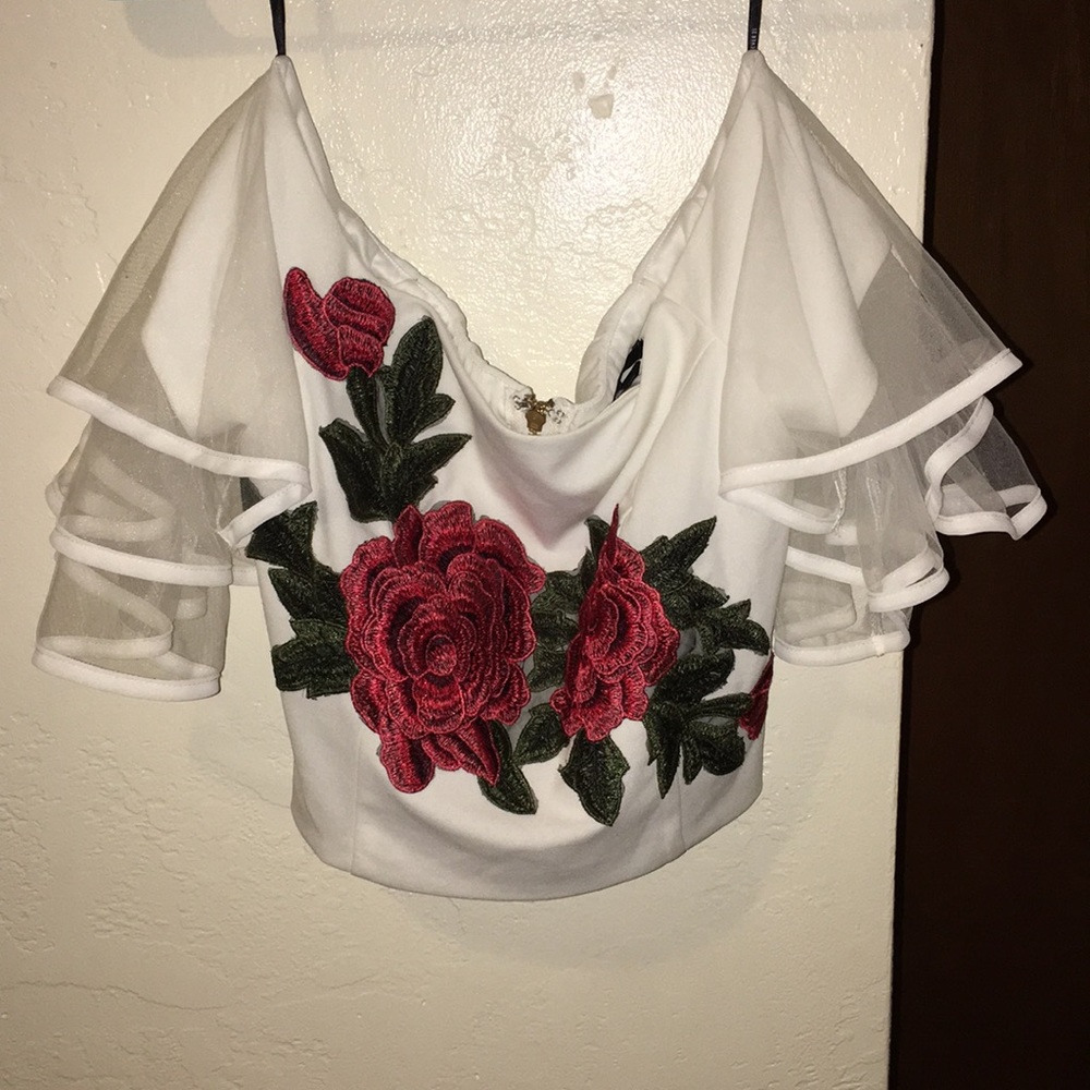 Unique forever 21 crop top